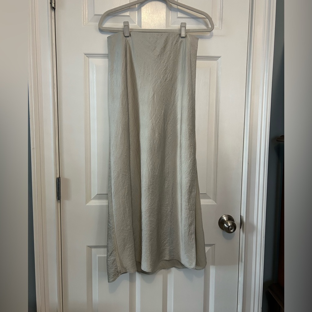 Madewell Maxi Skirt in Grey